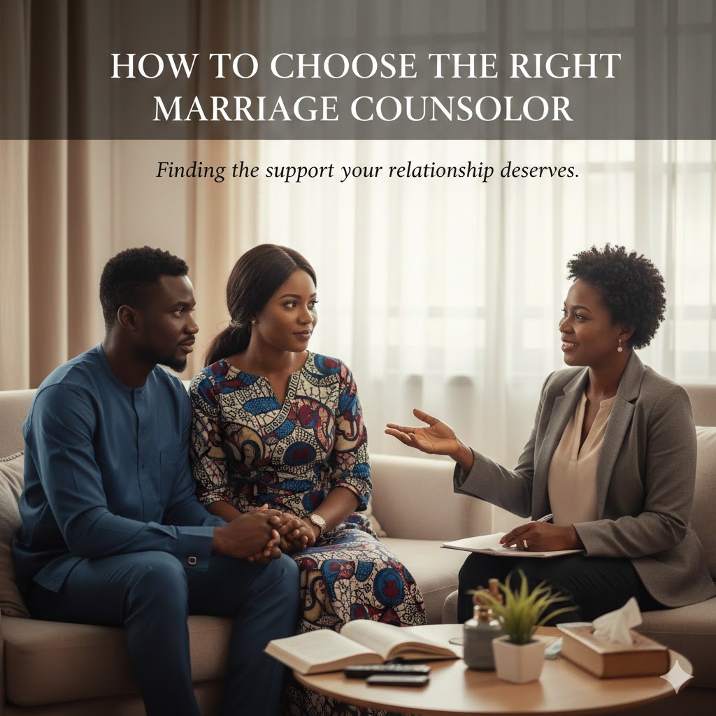 How to Choose the Right Marriage Counselor: A Guide for Nigerian Couples