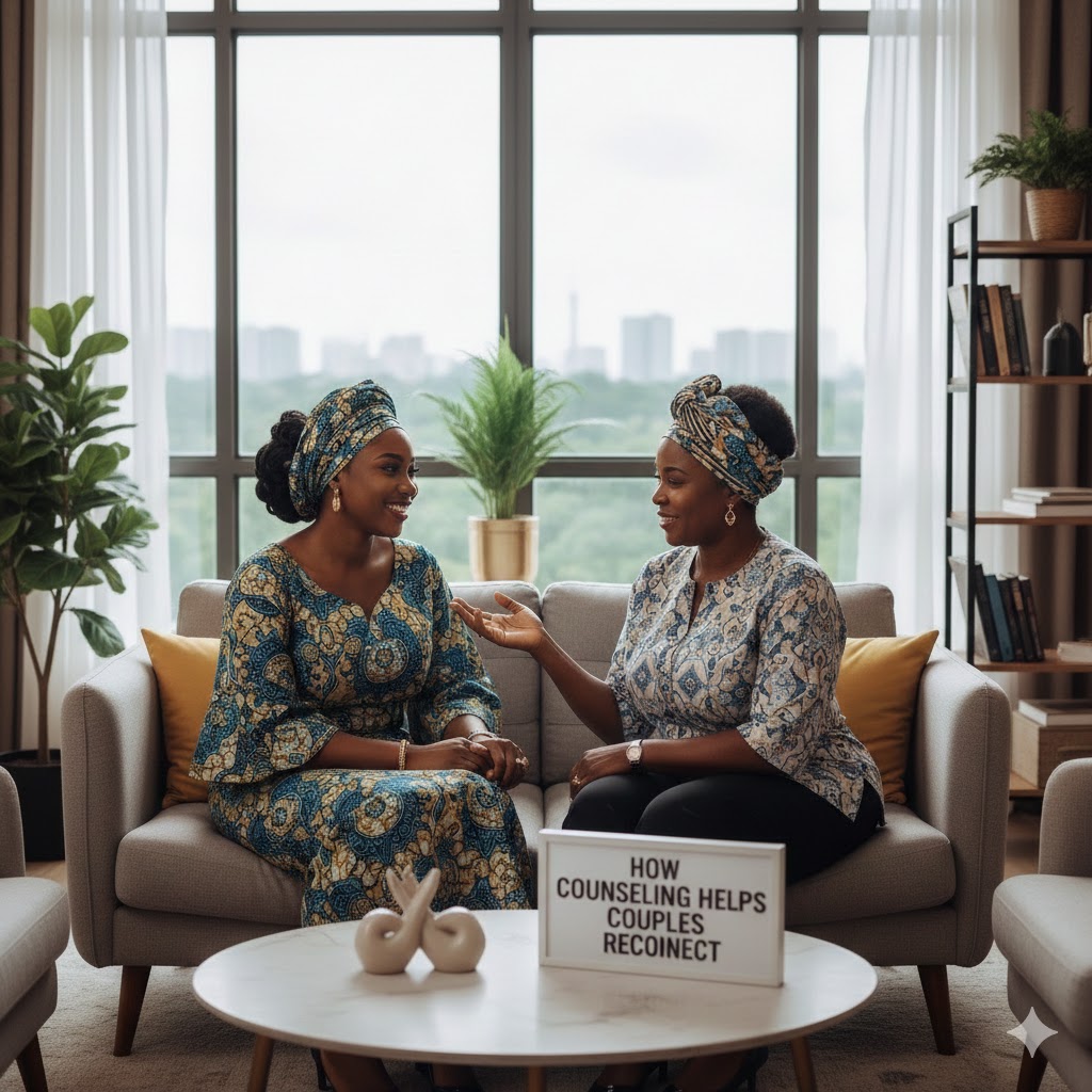 How Counseling Helps Couples Reconnect: A Nigerian Couples’ Guide