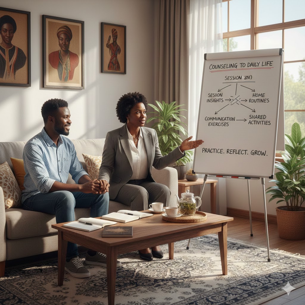 How to Extend Counseling Lessons Into Daily Life: A Nigerian Couples’ Guide