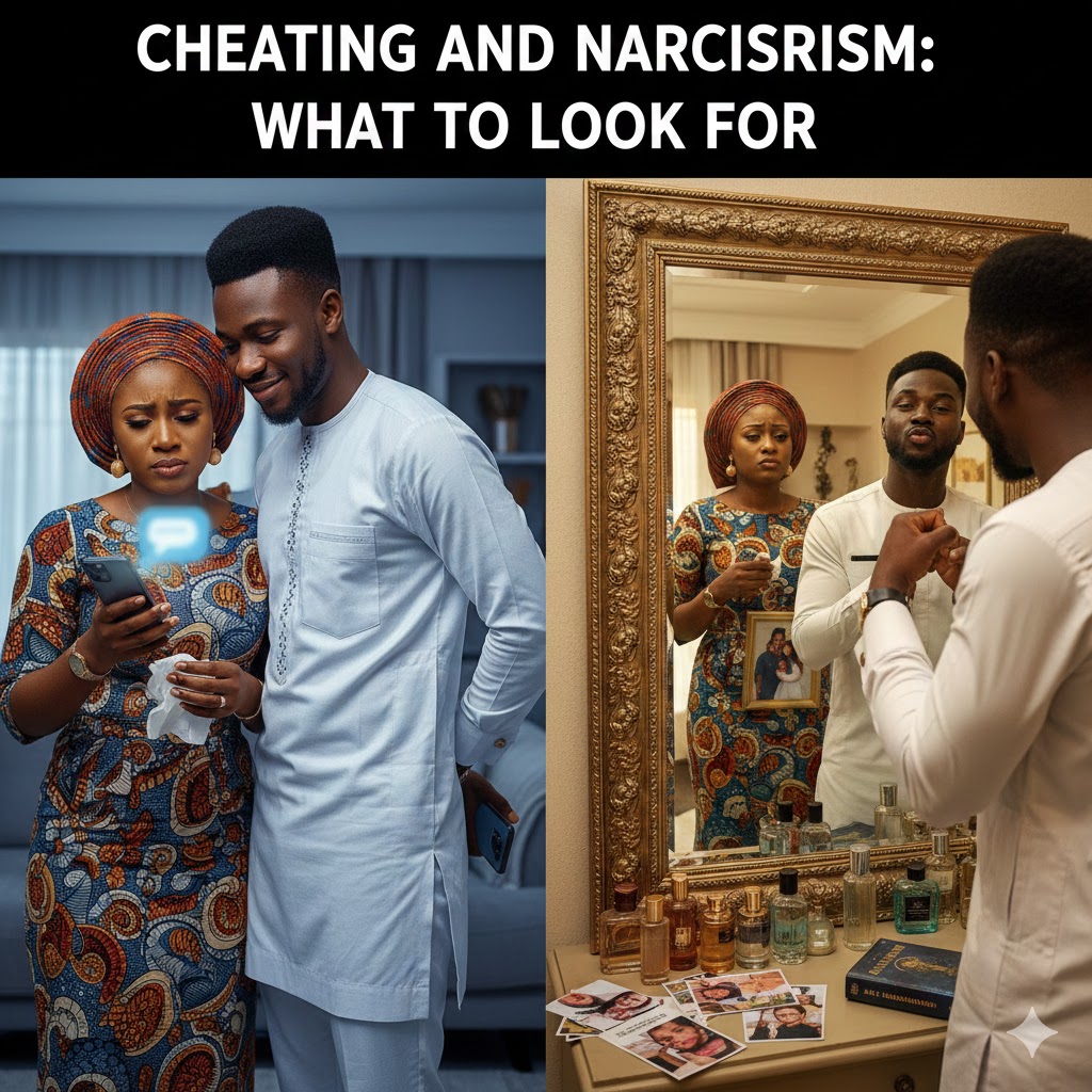 Cheating and Narcissism: What to Look For in Your Nigerian Relationship