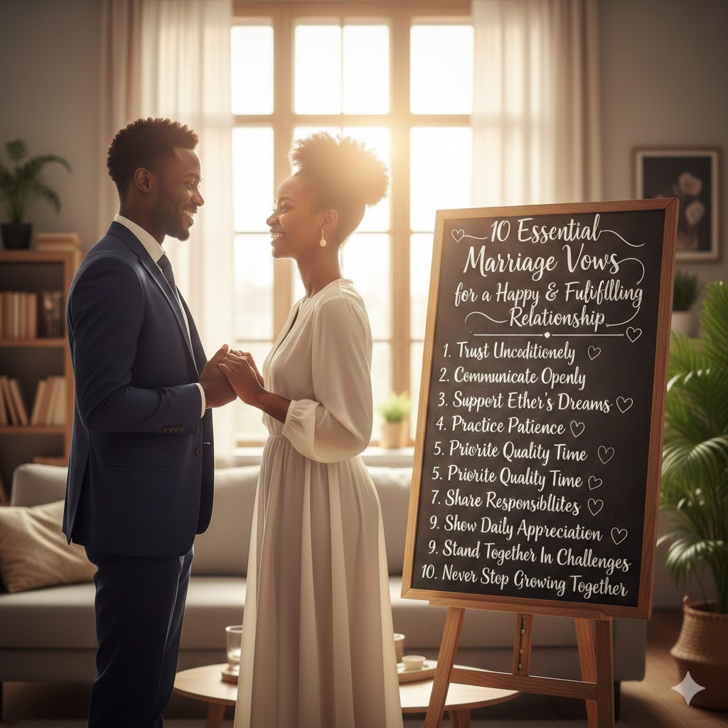 10 Essential Marriage Vows for a Happy & Fulfilling Relationship