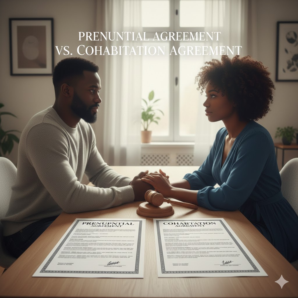 Prenuptial Agreement vs. Cohabitation Agreement: Key Differences & Which One You Need