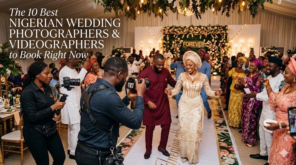 The 10 Best Nigerian Wedding Photographers & Videographers to Book Right Now