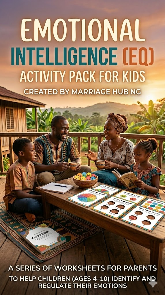 Emotional Intelligence (EQ) Activity Pack for Kids (A series of worksheets for parents to help children (ages 4–10) identify and regulate their emotions)